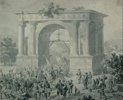 The Entrance of French Troops to A